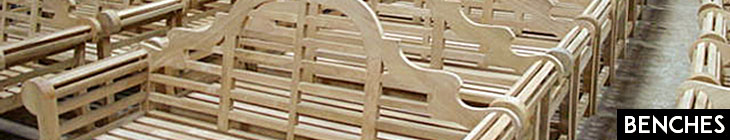 Teak Closeouts Famous Lutyens Bench