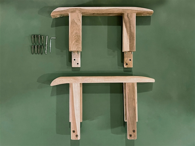 Paris Teak Arm Lounger Kit