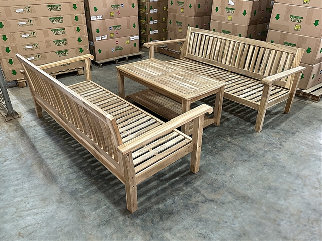 Gili (2) Sofa Set w/ Gili Coffee Table 24" x 48"