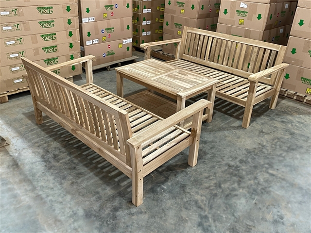 Gili Loveseat Set w/ Coffee Table