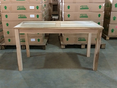 Tomo Teak Rect. Bistro Table 140x70cm