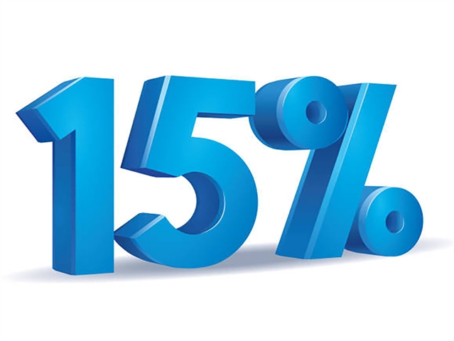 15% Discount