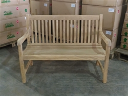 teak boma garden bench 120