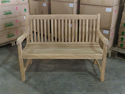 teak boma garden bench 120