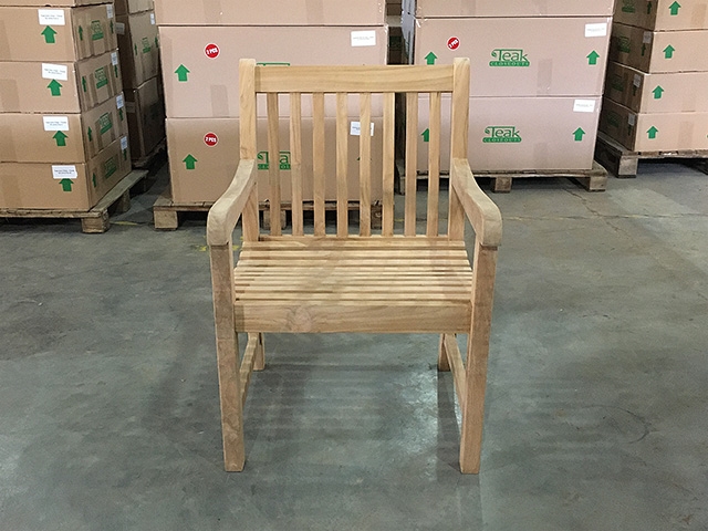 teak flores arm chair