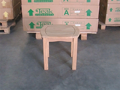 teak side table intan